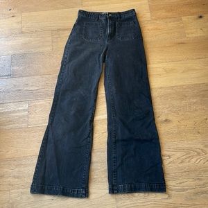 ROLLAS  Sailor Jean Long in Black
